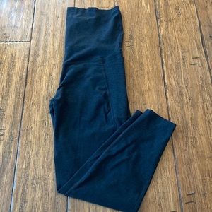 Beyond the bump maternity yoga pants XL in darkest night